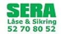 logo for SERA LÅSE & SIKRING ApS