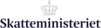 Skatteministeriet Departementet logo
