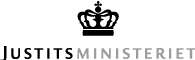 Justitsministeriet, Departementet logo