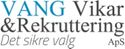 logo for VANG Vikar & Rekruttering ApS