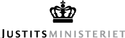 logo for Justitsministeriet, Departementet